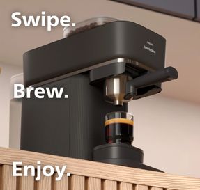 Philips Philips Baristina Espresso machine Black