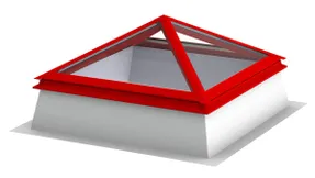 Lamilux Lamilux Glass Skylight Fe Pyramid Hipped