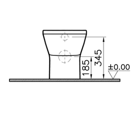 Vitra Integra Back-to-wall Toilet
