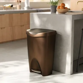 Umbra Brim Step On Trash Can