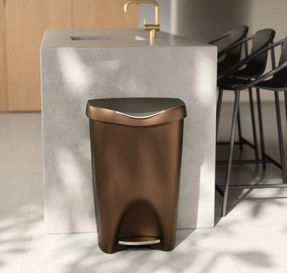 Umbra Brim Step On Trash Can