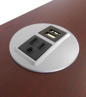 Imovr Rondo Grommet-Mounted Power Node Connection Plug