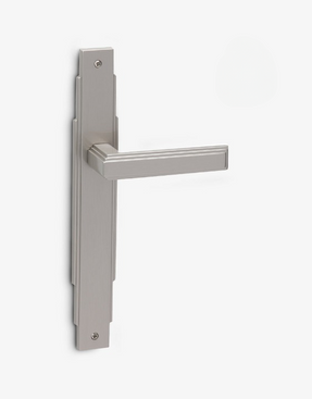 Groel New York Lever Handle Set On An Exclusive Backplate
