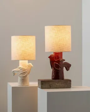 Serax Table Lamp White - White Paloma
