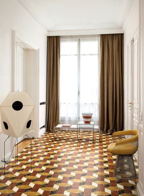 Bisazza Ipazia Yellow Floor Tile
