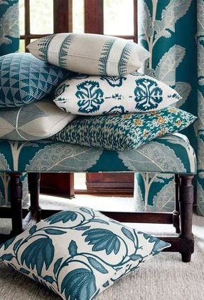 Thibaut Desert Flower Fabric