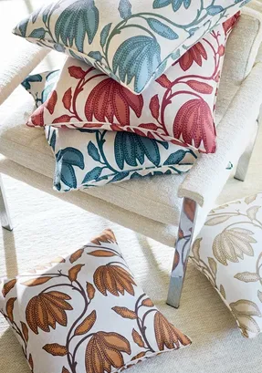 Thibaut Desert Flower Fabric