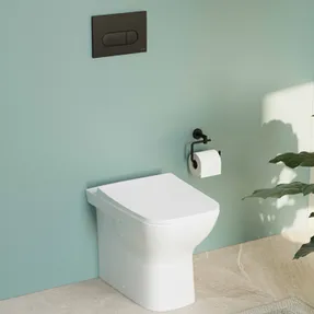 Vitra S20 Square Back-to-wall Wc Pan, 52cm