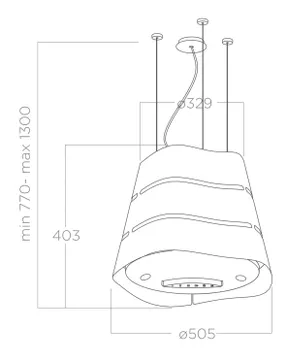 Elica Wave UX Cooker Hoods