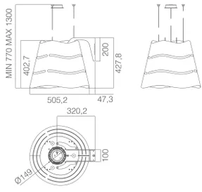Elica Wave UX Cooker Hoods