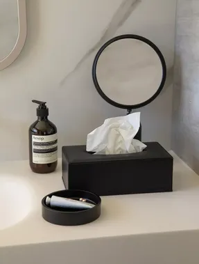 Bentley Kaba Tissue Box Black