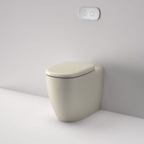 Caroma Contura® II Cleanflush® Invisi Series II® Wall Faced Suite - Clay