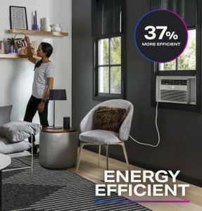 Ge Appliances GE Profile™ 8,000 BTU Inverter Smart Ultra Quiet Window Air Conditioner for Medium Rooms up to 350 sq. ft.