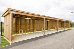 Langley Design Sheldon Cycle Shelter SCS304