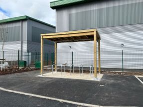 Langley Design Sheldon Cycle Shelter SCS304