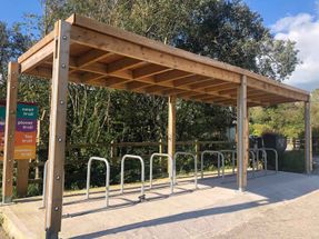 Langley Design Sheldon Cycle Shelter SCS304