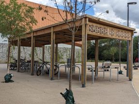 Langley Design Sheldon Cycle Shelter SCS304