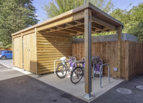 Langley Design Sheldon Cycle Shelter SCS304