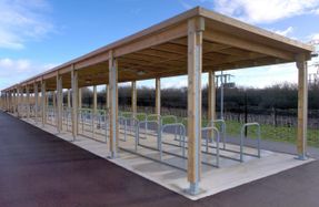 Langley Design Sheldon Cycle Shelter SCS304