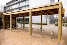 Langley Design Sheldon Cycle Shelter SCS304