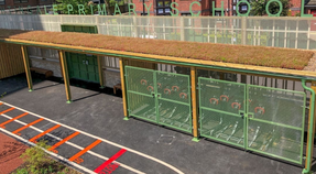 Langley Design Sheldon Cycle Shelter SCS304