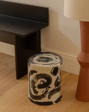 Serax Side Table 06 Black Sophia Pawn