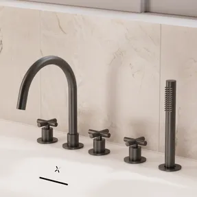 Crosswater Mpro Crosshead Bath Tap