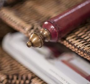 Flamant Togo, Magazine Rack, Reed