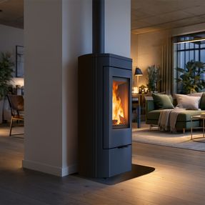 Kratki Cast Iron Stove Kratki K12 Ø 130 6 Kw