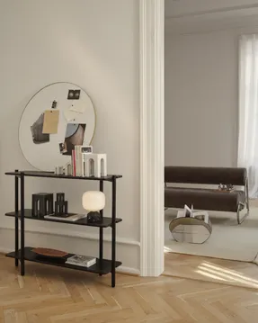Gejst Invi Bookcase Black Ash