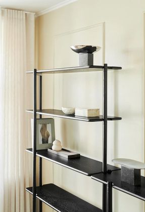 Gejst Invi Bookcase Black Ash