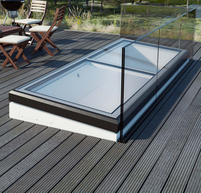 Lamilux Flat Roof Access Hatch Comfort Swing