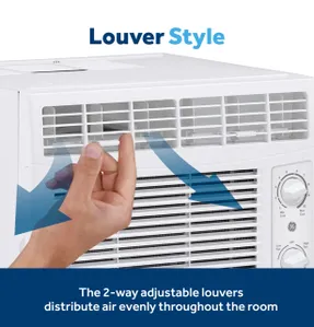 Ge Appliances GE® 5,000 BTU Mechanical Window Air Conditioner for Small Rooms up to 150 sq ft.