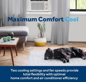 Ge Appliances GE® 5,000 BTU Mechanical Window Air Conditioner for Small Rooms up to 150 sq ft.