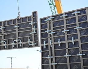 Pilosio P300 Extremely Versatile Steel Panel Formwork