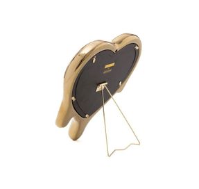 Seletti Melted Heart Gold Photo Frame