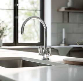 Triflow Whitehall Filtered Tap Chrome C Spout