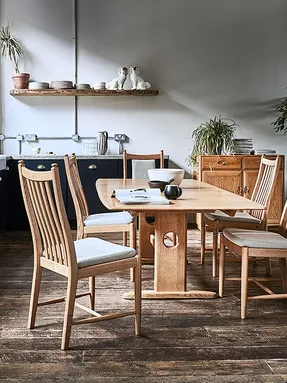 Ercol Windsor Penn Padded Back Dining Chair