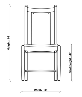 Ercol Windsor Penn Padded Back Dining Chair