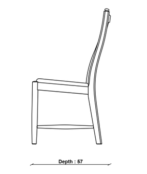 Ercol Windsor Penn Padded Back Dining Chair