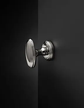Groel Elisabeth Door Handle Set On Round Rose