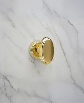 Groel Elisabeth Door Handle Set On Round Rose