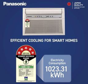 Panasonic 1.5 Ton 5 Star Inverter Premium Window AC