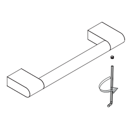 Crosswater Mpro Vertical Toilet Roll Holder
