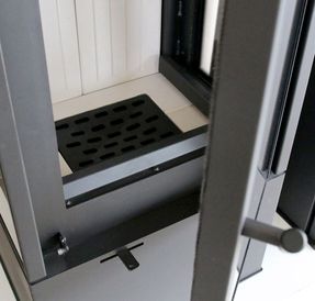 Kratki Wood Burning Steel Stove Kratki Thor View Ø 150 8 Kw Self Closing Door