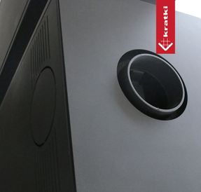 Kratki Wood Burning Steel Stove Kratki Thor View Ø 150 8 Kw Self Closing Door