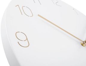 presenttime Wall Clock Charm Engraved Numbers