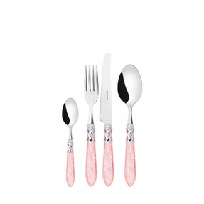 Bugatti Aladdin Chromed Ring Ramage Decorated Colour Cutlery Set