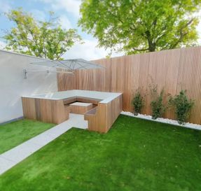 Umbrosa Paraflex Wall Mounted Umbrella Square 2.3 m