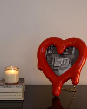 Seletti Melted Heart Red